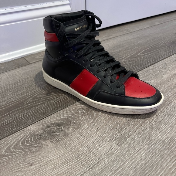 Size 40.5 Yves Saint Laurent High top men’s sneakers - Picture 3 of 5
